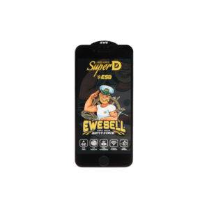 محافظ صفحه نمایش شیشه ای Super D Esd Ewesell مدل iPhone 6 - مشکی