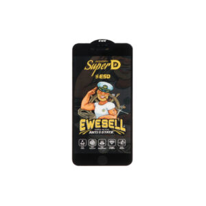 محافظ صفحه نمایش شیشه ای Super D Esd Ewesell مدل iPhone 7 Plus - مشکی