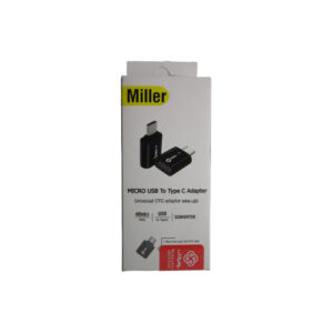 تبدیل Miller OTG Type-C TO USB مدل MO-202 مشکی