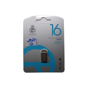 فلشQueen Tech 16GB نقره ای