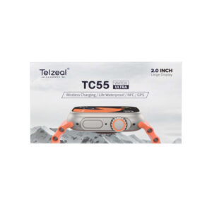 ساعت هوشمند Telzeal مدل TC55 Ultra مشکی