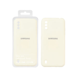 قاب سیلیکونی HighCopy مدل Samsung A01 / M01 کرم