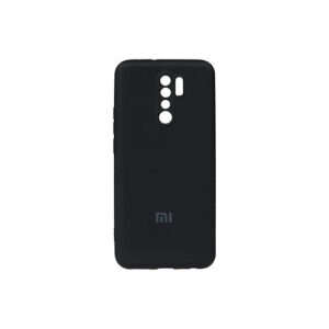 قاب سیلیکونی High-Copy لوگودار Xiaomi Redmi 9 Prime / Redmi 9 / Poco M2 - مشکی