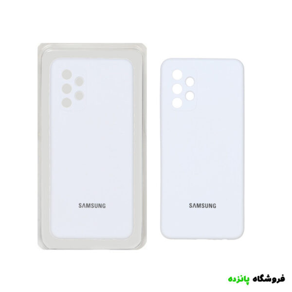 قاب سیلیکونی پاک کنی اورجینال Galaxy A32 4G - سفید