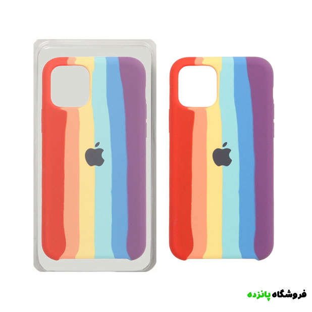 قاب سیلیکونی اورجینال آیفون 11 پرو مدل آبرنگی