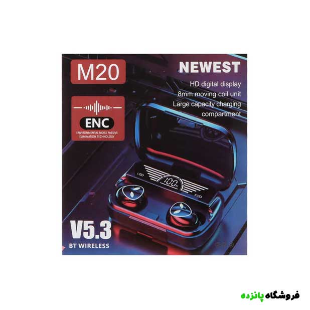 ایرفون بی سیم NEWEST مدل M20 - مشکی