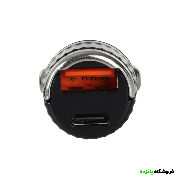 شارژر فندکی 36w دو پورت Hicostar مدل HS-CC24 - مشکی