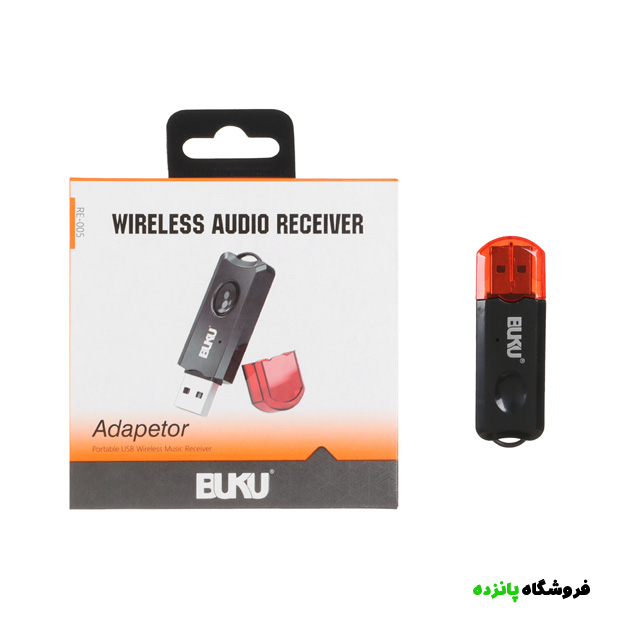 دانگل بلوتوث BUKU مدل RE-005 - مشکی