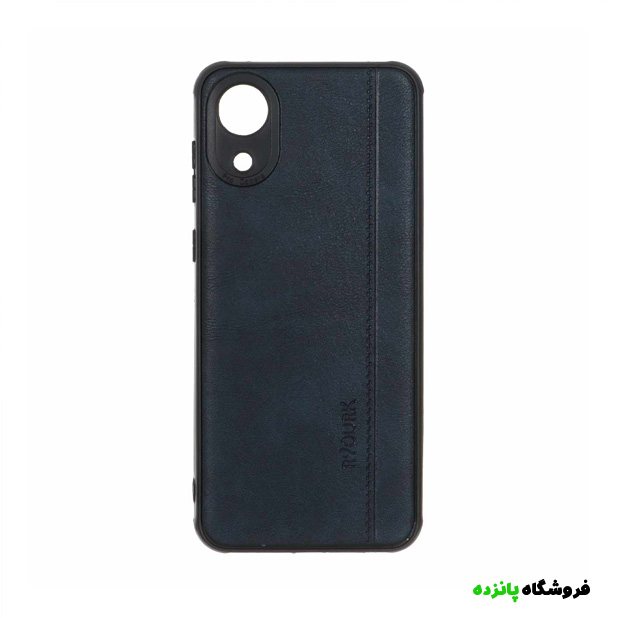 قاب طرح چرم RYOURK مدل Samsung A03 Core - سرمه ای