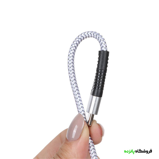 کابل شارژ 1.1 متری فست تایپسی MNS مدل M019C - نقره ای